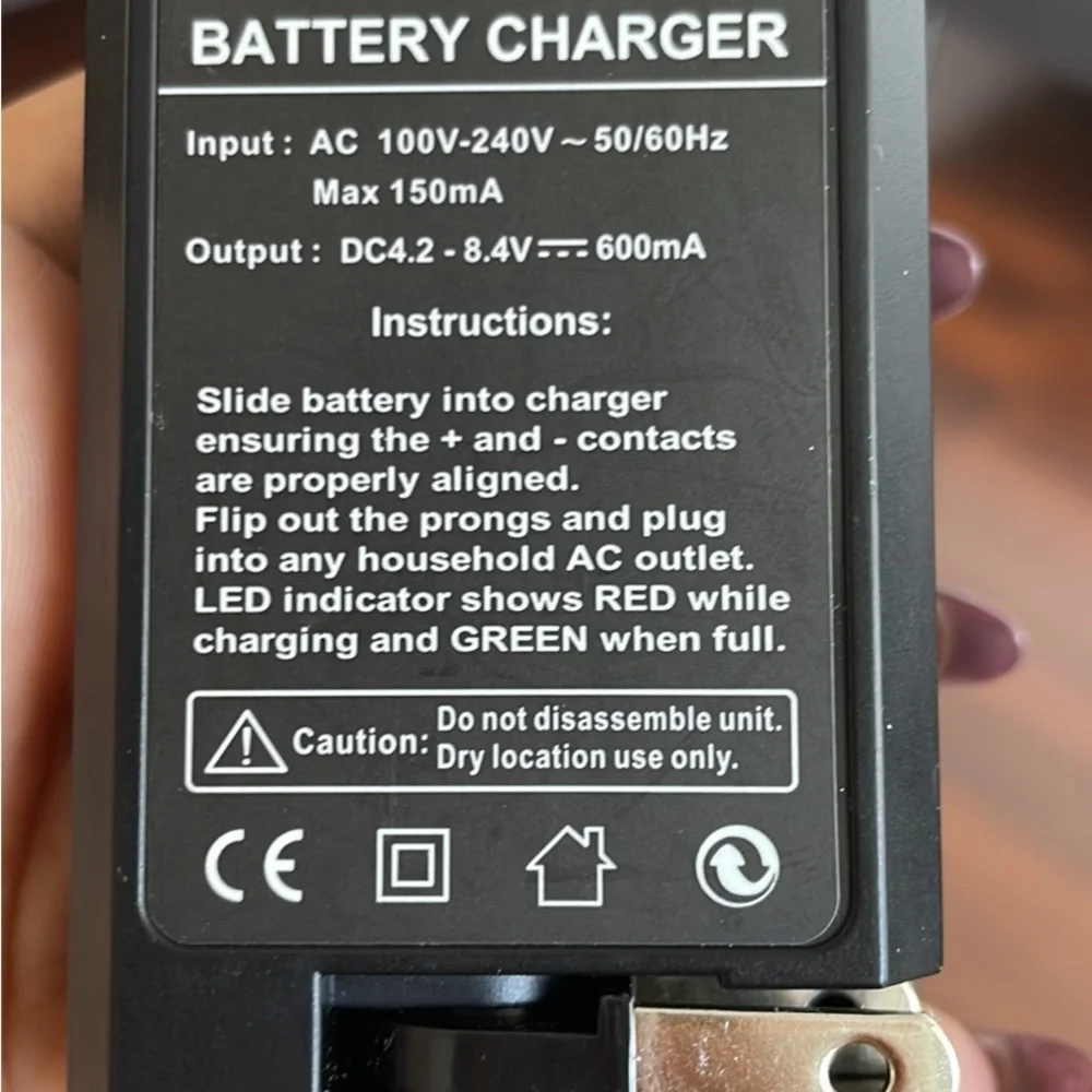 EN-EL15 digital camera battery & charger kit, replacement for Nikon EN-EL15 batt